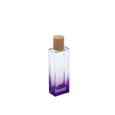 custom violet vintage cosmetics packaging glass empty perfume bottles 50ml