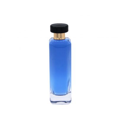 good quality transparent cosmetic packaging clear perfume spray glass bottle 100ml 