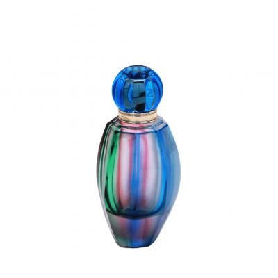 wholesale new design empty colorful cosmetic packaging luxury perfume bottle