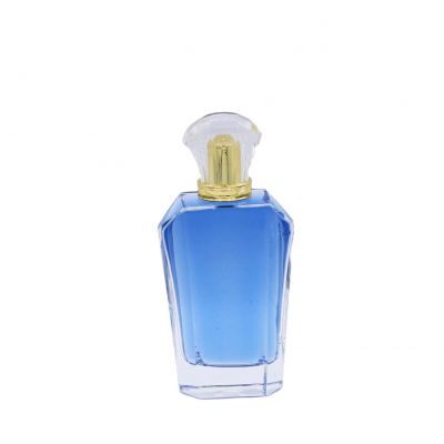 supplier design leakproof fancy luxury clear perfume cosmetic 100ml glass bottle 