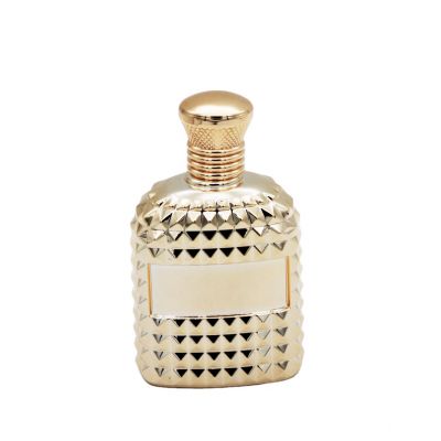 supplier design new shaped luxury 100ml glass spray perfume empty bottle 