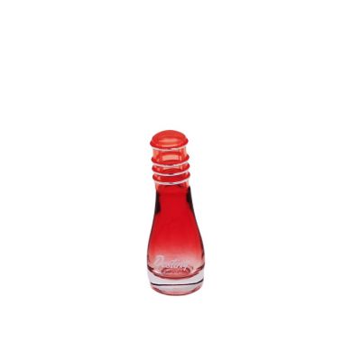 mini portable leakproof empty red cosmetics perfume glass 15ml spray bottle