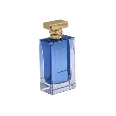 good quality fancy 100ml transparent empty glass perfume bottle for sale 