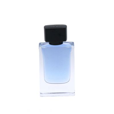 high-end 100ml transparent empty clear cosmetic perfume bottles glass spray