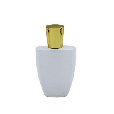 wholesale high-grade white empty cosmetic packaging 50ml perfume glass bottle 100ml 
