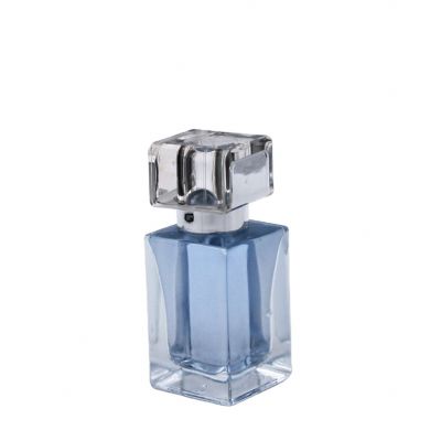 wholesale empty vintage luxury perfume cosmetic packaging clear glass bottle 50ml 