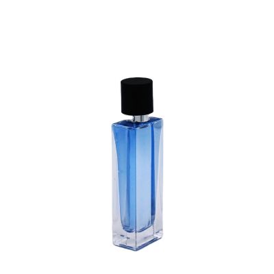portable refillable transparent empty cosmetic glass spray perfume bottle 50ml for sale 