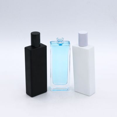 wholesale color customized 50ml vintage glass cosmetic packaging empty perfume bottles