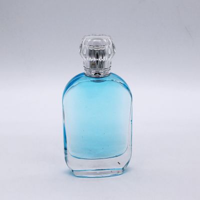 100ml oval shape clear empty perfume glass bottle 100ml 