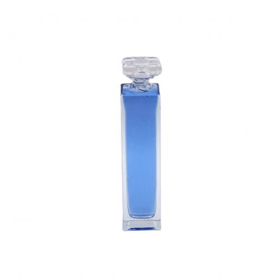 good quality 100ml clear cosmetic glass atomizer perfume bottle with fine mist spray 