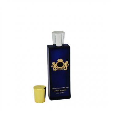 customizable printing logo glass spray perfume container 70ml empty luxury cosmetic bottle 