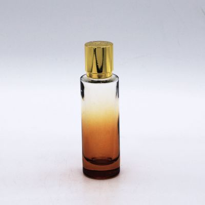 30ml 50ml cylinder shape painting color glass perfume spray bottle 