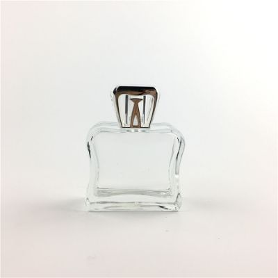 empty brand name 50ml small transparent wholesale glass perfume spray bottles 
