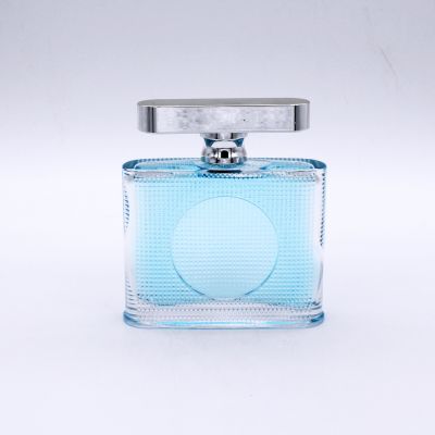 custom made high quality 100ml luxury cosmetic packaging empty glass perfume bottle