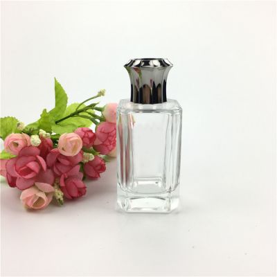 100ml perfume bottle with grey plastic cap for man 
