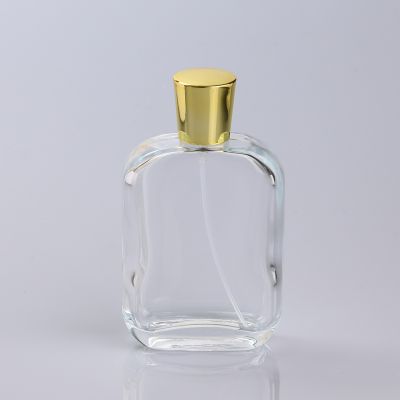 wholesale empty designer 100ml cylinder glass perfume bottle 