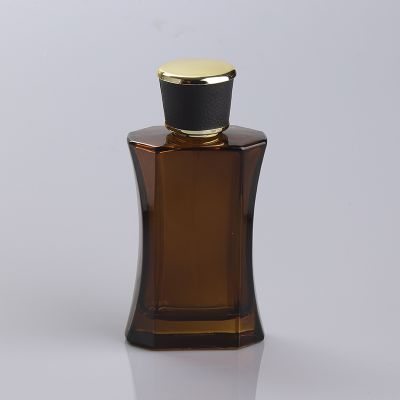 wholesale 100ml colour painting glass men's perfume bottle 