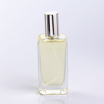 5000pcs stock luxury clear polish glass 50ml perfume bottle