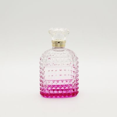 wholesale high quality luxury fancy atomizer 100ml perfume spray glass bottle