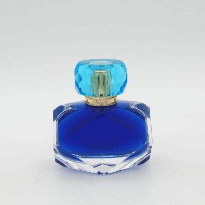 manufacturer creative empty fragrance clear 100ml glass perfume bottle 