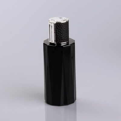 Onsite Checked Factory UV Coating Fancy Glass Bottles For Perfume 