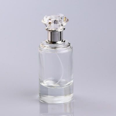 Market Oriented Supplier Good Quality Empty 100ml Spray Transparent Cosmetic Glass Perfume Bottles