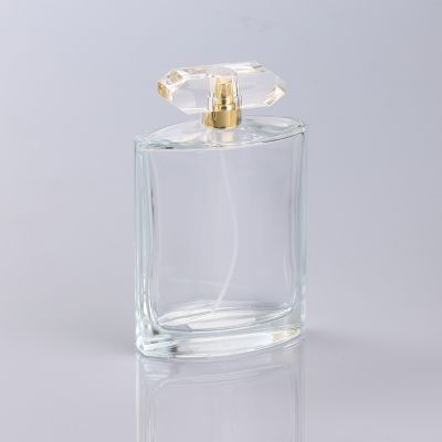 High Quality Cosmetic Empty Transparent 200ml Fine Mist Spray Glass Perfume Bottle 
