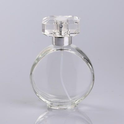 Strict Time Control Manufacturer 50ml Glass Perfume Bottle Top 