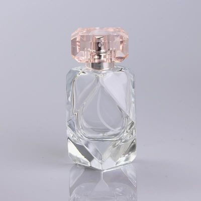 Reply In 24 Hours 50ml Empty Elegant Perfume Glass Bottle 