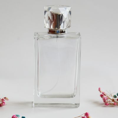 110ml rectangle high quality perfume glass bottles