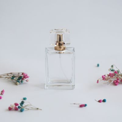 30ml wholesale rectangle perfume glass bottle 