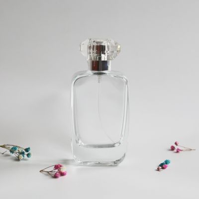 50ml customize transparent perfume glass bottle wholesale 