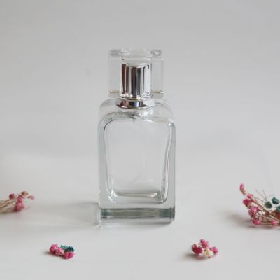 100ml delicate transparent perfume glass bottle with beautiful arch 