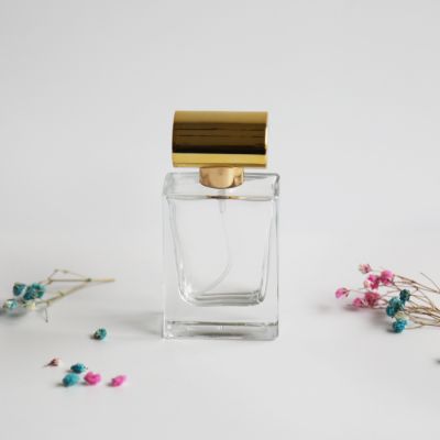 30ml rectangle delicate perfume glass bottle 