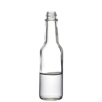 Factory Manufacturing Lead Free Spirits Packaging Small 150ml Glass Bottle 