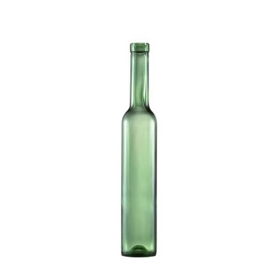 Factory Directly Sale Long Neck 375ml Green Wine Bottle 