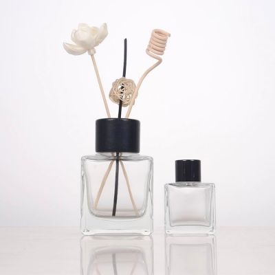 50ml 100ml 150ml 200ml Aromatherapy Diffuser Glass Bottle With Glass Ball Stopper Wholesale 