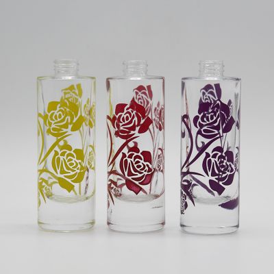 design your own perfume bottle cosmetic packing spray glass bottle