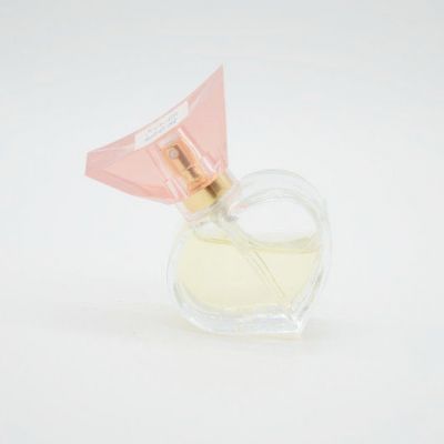 Empty Heart Shaped Glass 25ml Perfume Bottle