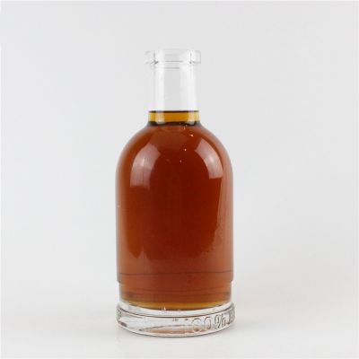 Hot selling Customized 750ml empty Whisky glass bottle wine glass bottle 