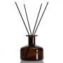 Wholesale Long Neck Big Belly Shape Glass 300ml Aroma Amber Reed Diffuser Bottle