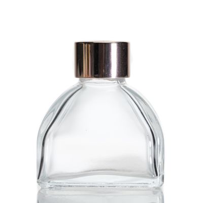 Whoelsale Pagoda Shaped Luxury 100ml Clear Diffuser Bottle For Home Decoration 