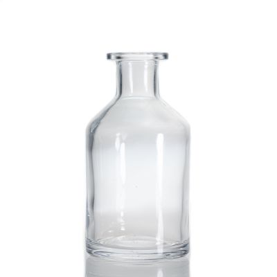 Home Decorative Diffuser Bottles Empty Clear 220ml Reed Diffuser Glass Bottle