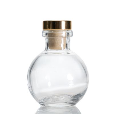 Wholesale Aromatherapy Round Ball Empty 100ml Diffuser Bottle With Cork