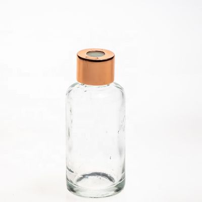 Factory Directly Home Perfume Glass Bottle Fragrance 50ml Clear Round Diffuser Bottle