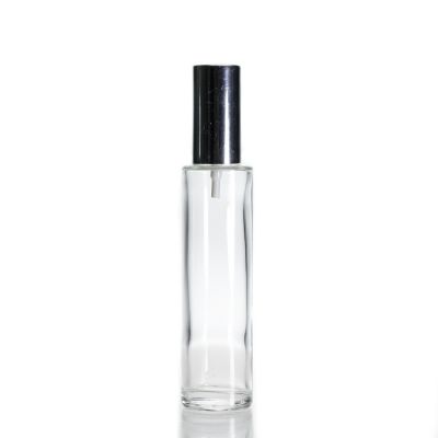 Luxury Pump Perfume Glass Empty Round Spray 50ml Perfume Bottles 