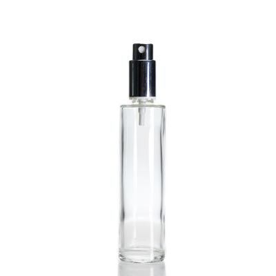 Unique Luxury Round Pump Spray 50ml Refillable Perfume Oil Bottles 