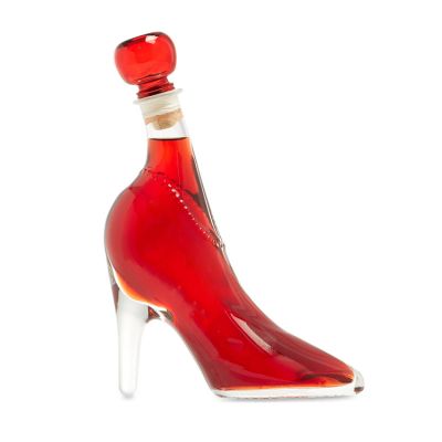 Beautiful Unique High heel Shoe Shape Glass Spray Perfume Bottle Refillable 50ml Perfume Bottle
