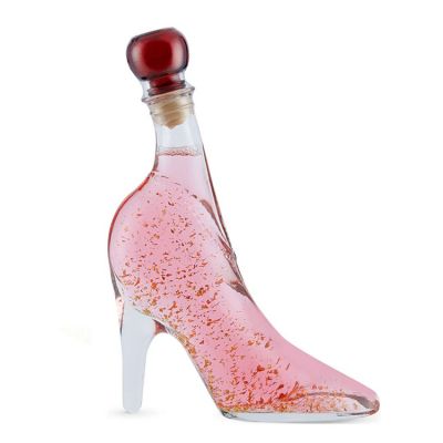 Wholesale Classic High heel Shoe Shape Glass Perfume Bottle 50 ml Glass Perfume Bottle