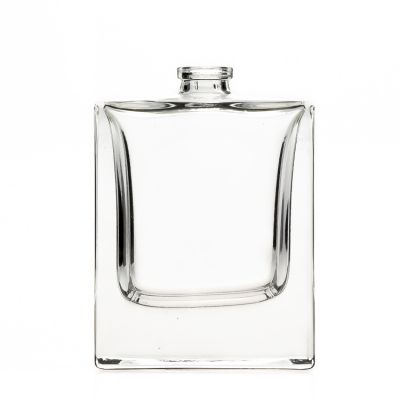 Personal Care 50 ml Square Shaped Luxury Spray Perfume Bottles Glass Perfume Bottle with Cork Neck